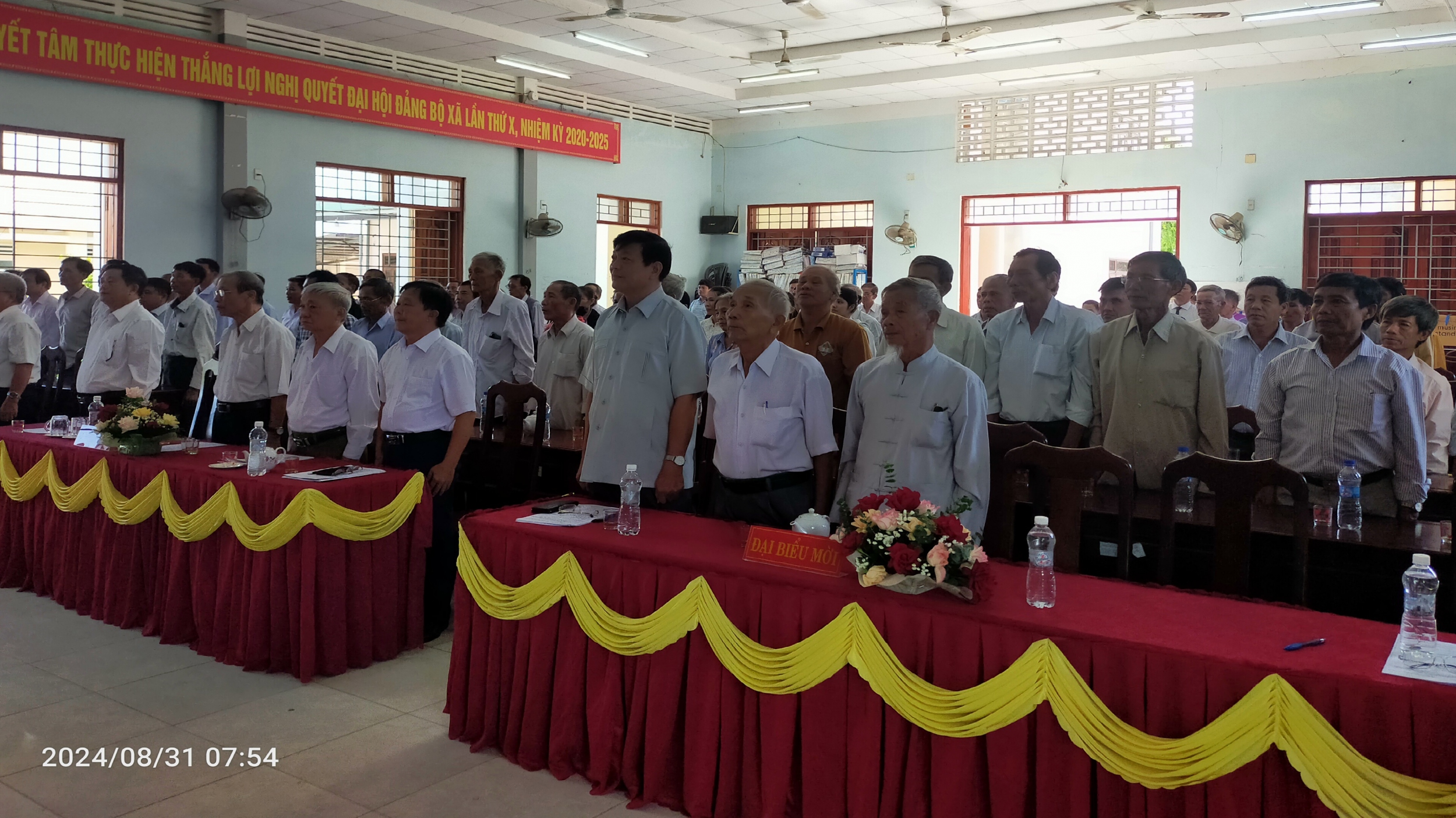 CHÀO CỜ, KHAI MẠC ĐẠI HỘI