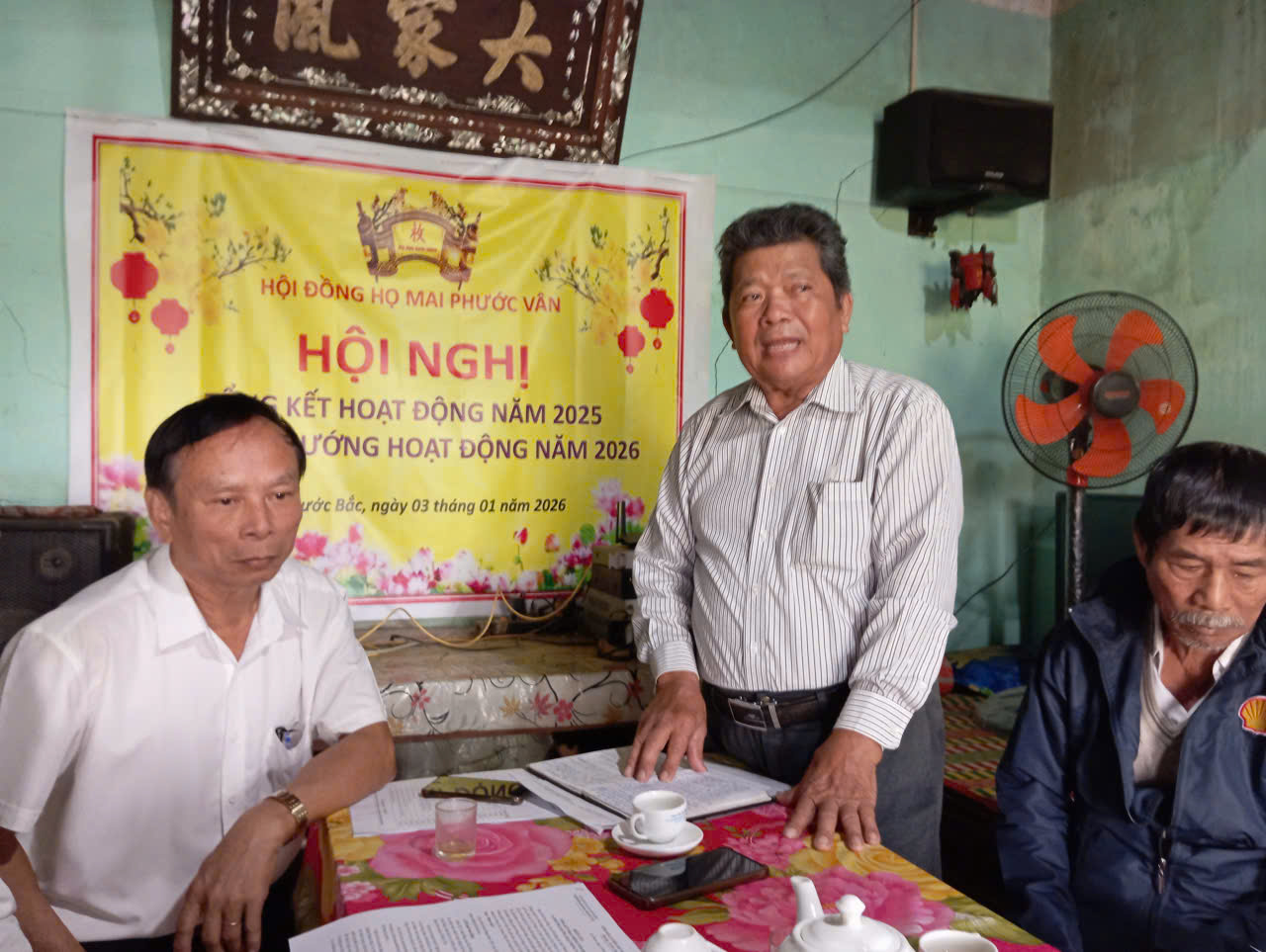 ong mai van hungchu tich hd ho mai phuoc van phat bieu tai cuoc hop tong ket nam 2025 cua hoi dong ho mai phuoc van