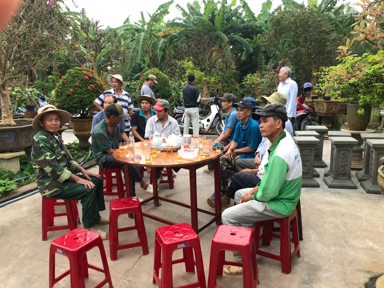 con chau mai toc tinh giang tham gia tao mo ong ba trong ngay te hiep 28 4 al