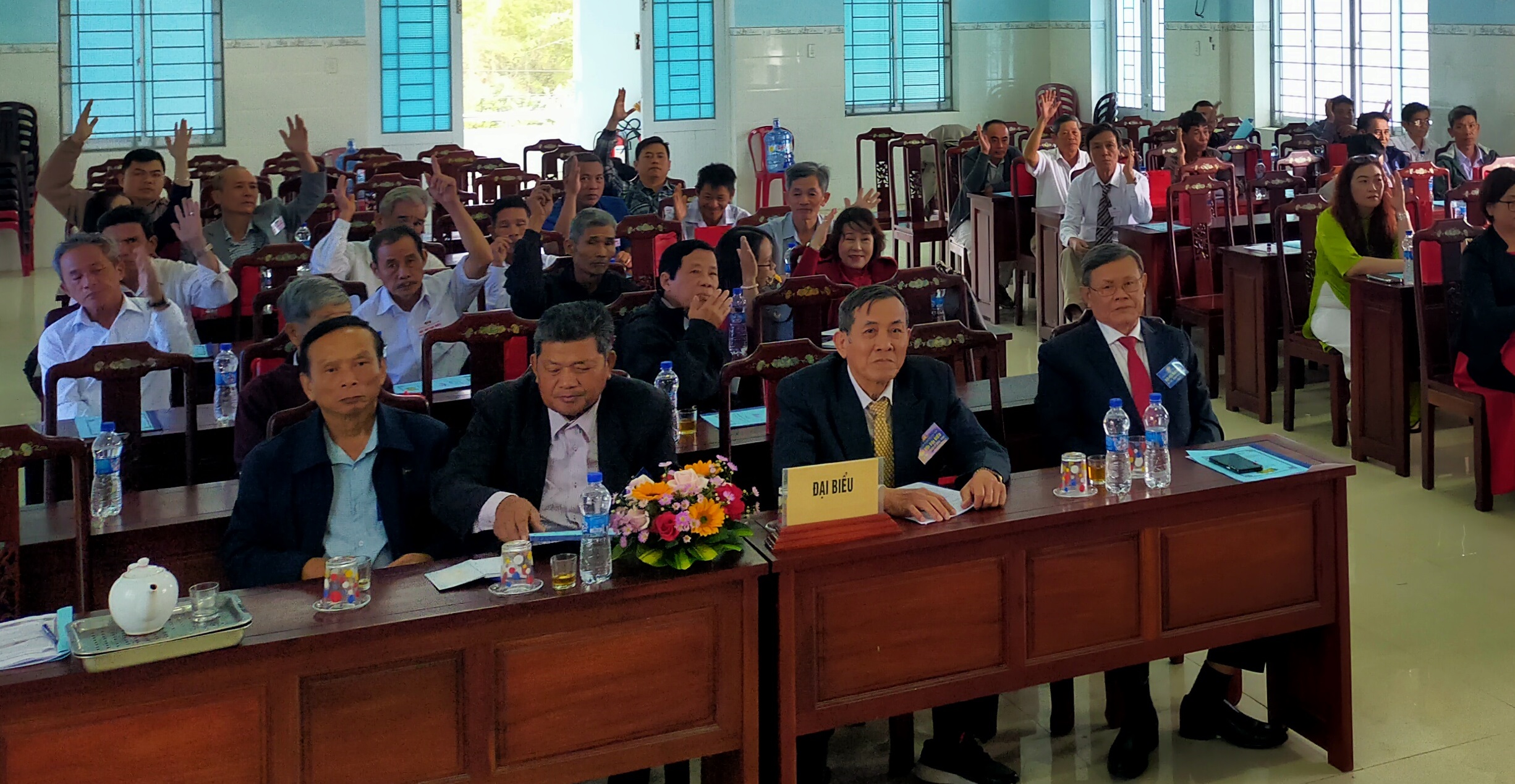 bieu quyet thong qua nghi quyet dh